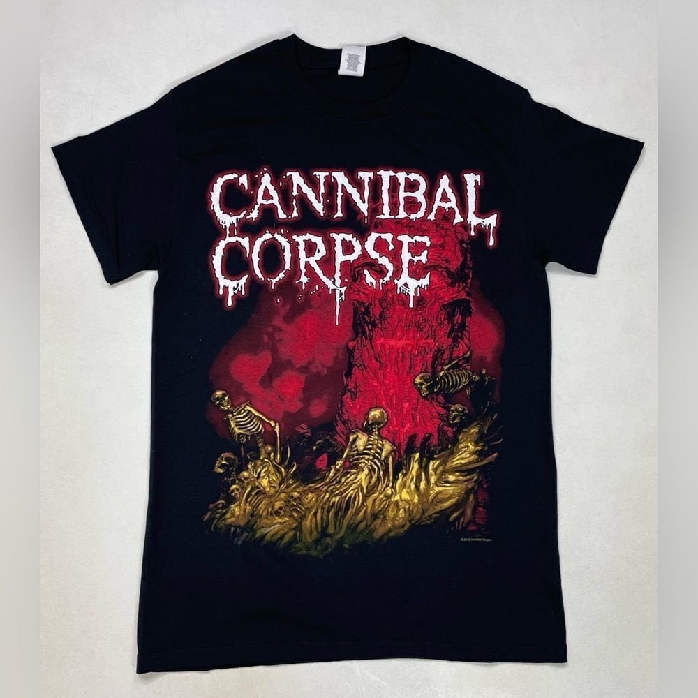 Cannibal Corpse Graphic T-shirt Men Small Black Short Sleeve Music